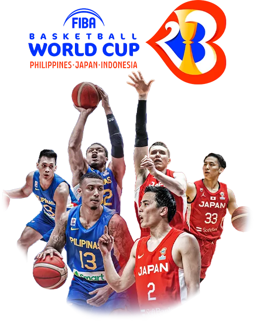 FIBA2023世界盃籃球 菲律賓 日本 印尼