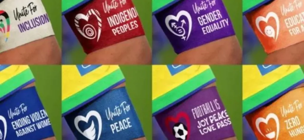 2023女子世界盃隊長允許佩戴特殊臂章／圖片來源：Yahoo!運動