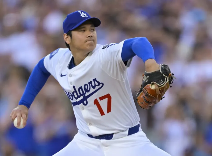 投手大谷翔平復出,歷經 663 天再度站上投手丘