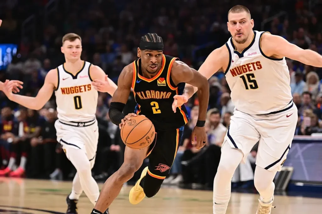 SGA 的硬解能力可以讓雷霆在三分熄火時還能繼續輸出