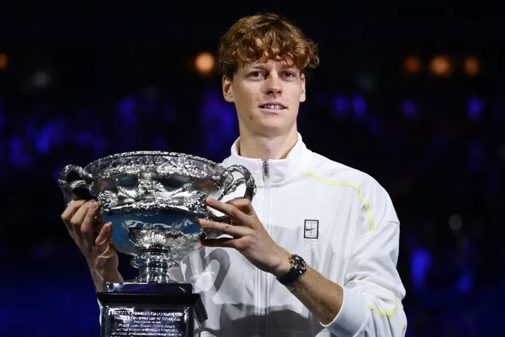 2025 澳網男單冠軍揚尼克·辛納贏得 350 萬澳元