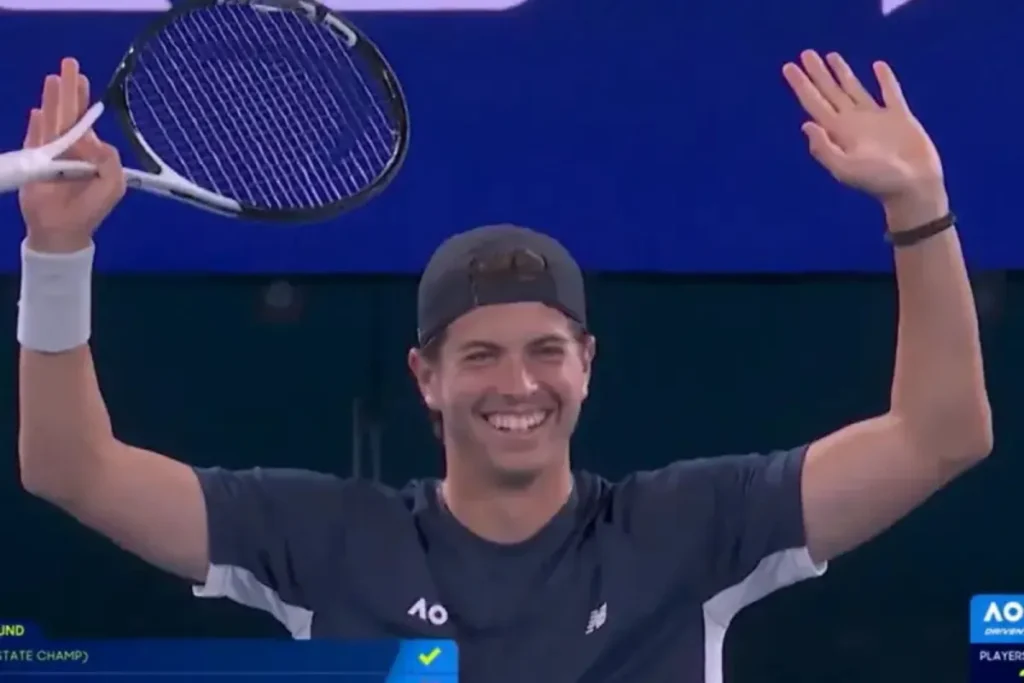 周杰倫澳網對手 Petar Jovic是來自澳洲的網球好手