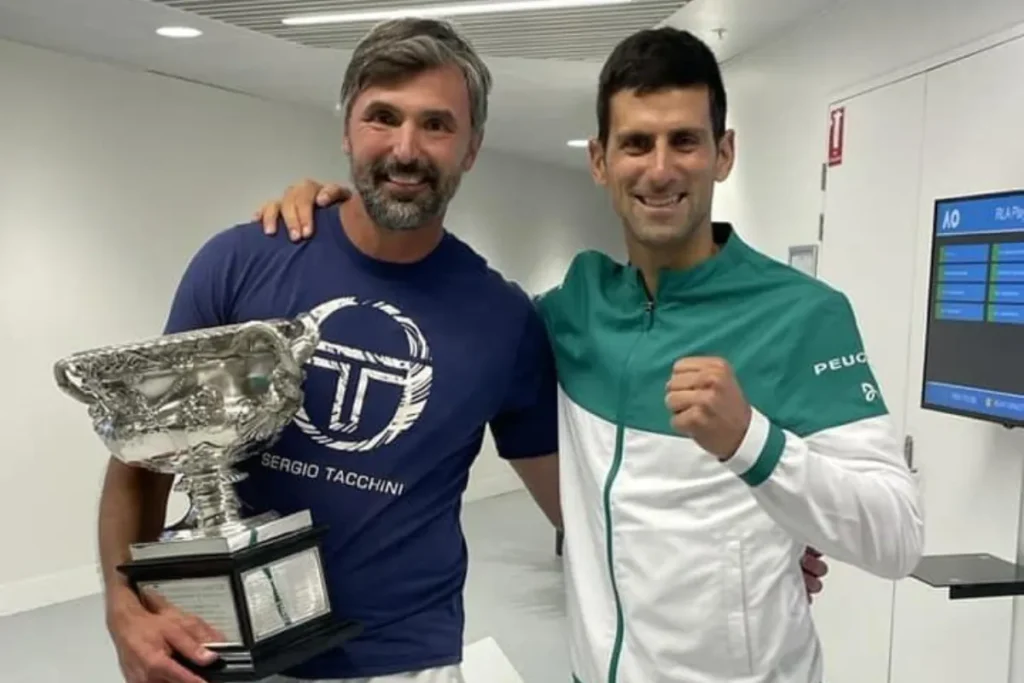 諾瓦克·喬科維奇教練伊凡尼塞維奇兩人曾一起打破多項紀錄