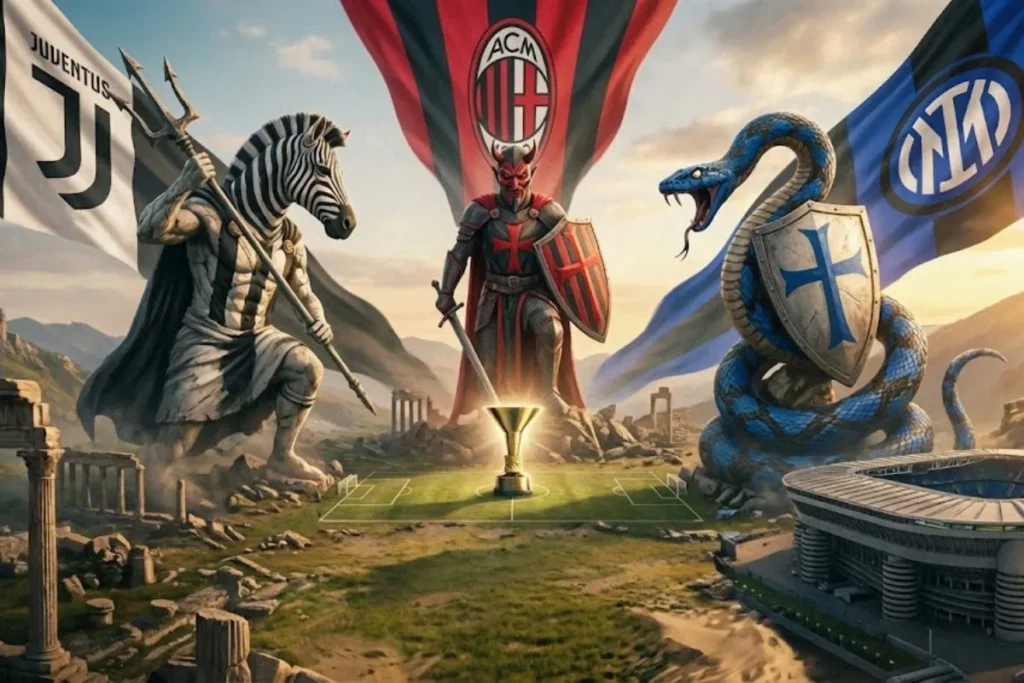 3 大義甲豪門：尤文圖斯、AC 米蘭、國際米蘭