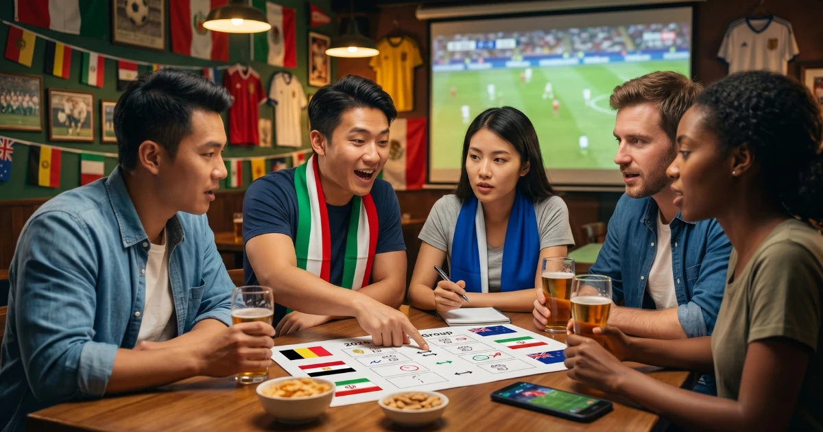 2026 世界盃 G 組分析介紹：比利時、埃及、伊朗、紐西蘭