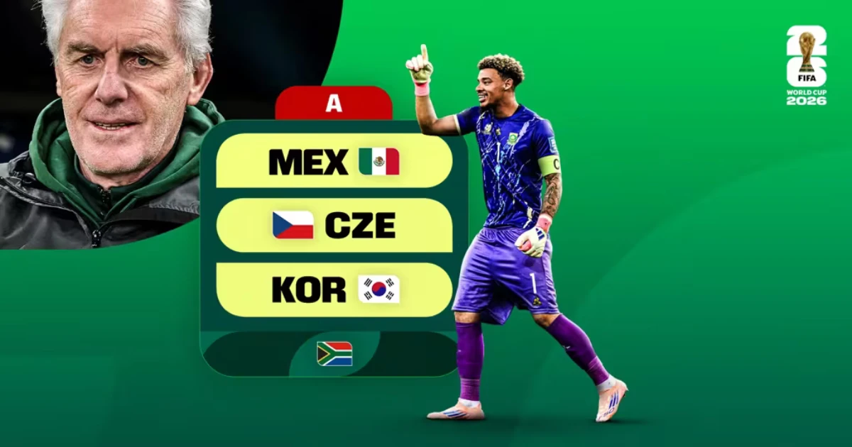 2026 世界盃南非隊介紹：陣容、賽程與世足歷史