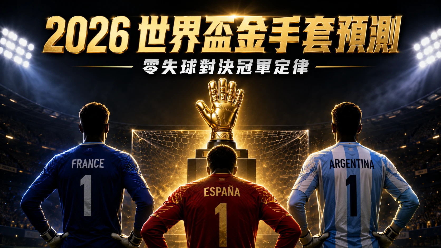 2026世界盃金手套預測,整理熱門門將與冠軍隊門將優勢分析。
